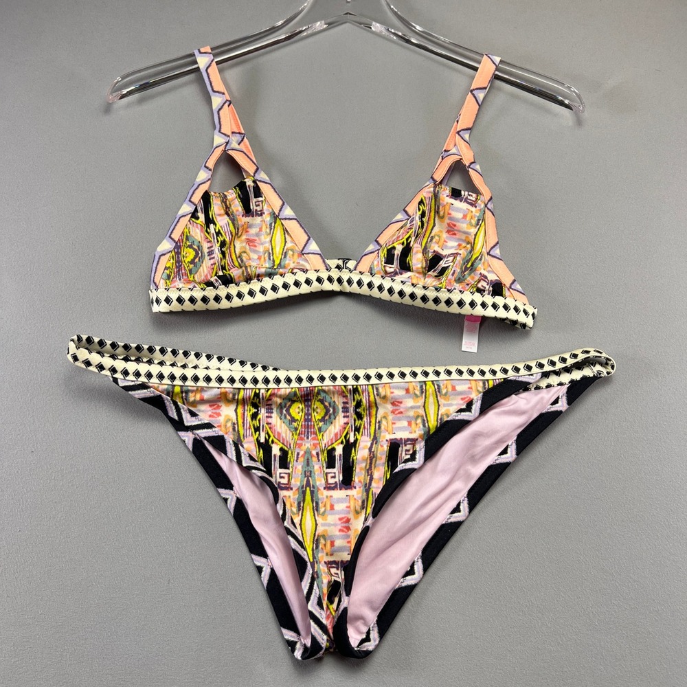 Victoria's Secret The Cheeky Culotte Coquine 2 Piece Set Womens Large Multicolor
